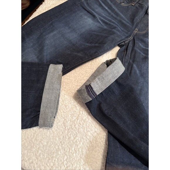 G-STAR RAW Womens W28 L34 Kate Boyfrd Jeans NWT Tapered Cropped CUFF Button-fly - Picture 4 of 11